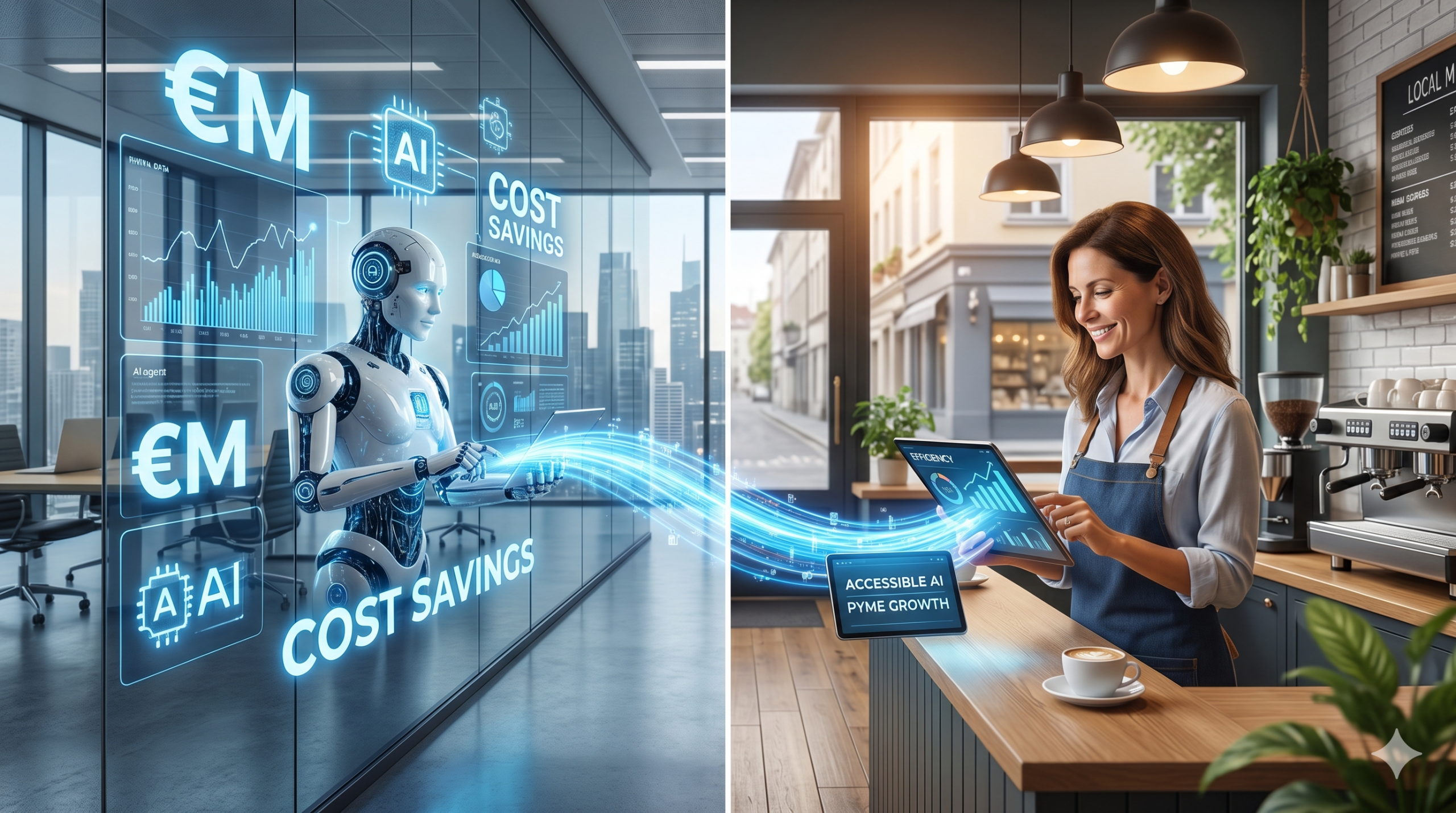 Cómo la IA y la Automatización Multiplican los Beneficios de la Pyme Cómo la IA y la Automatización Multiplican los Beneficios de la Pyme